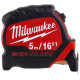 Milwaukee Рулетка Milwaukee WIDE BLADE 6мх16фтх33мм, з фіксатором змотування, АБС-пластик (4932471817)