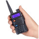 Портативна рація Baofeng UV-5R Black Six Pack комплект 6 шт (2200000758965)