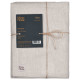 ARDESTO Tablecloth Oliver, 120х136cm, 100% cotton, light grey (ART07OL)