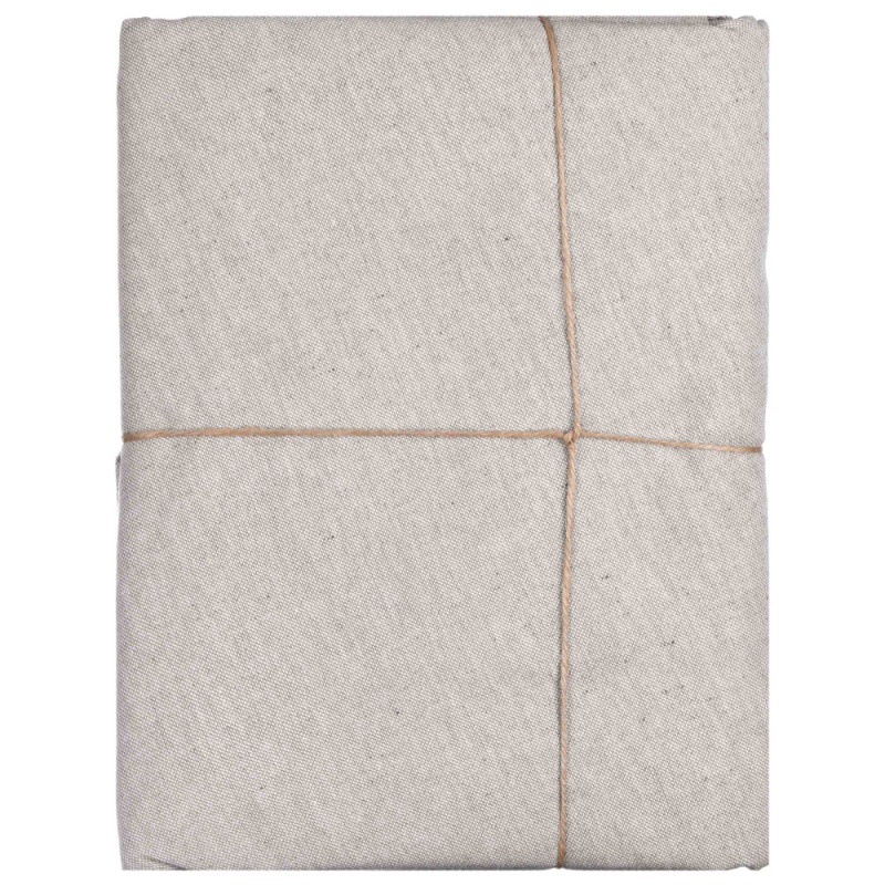 ARDESTO Tablecloth Oliver, 120х136cm, 100% cotton, light grey (ART07OL)