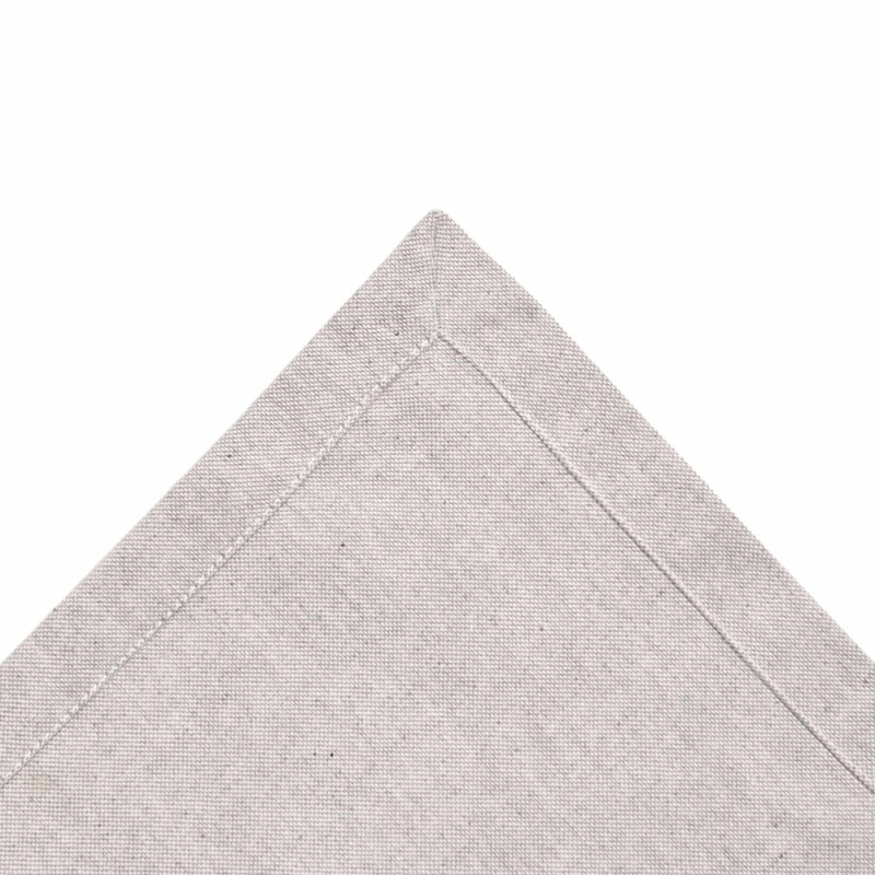 ARDESTO Tablecloth Oliver, 120х136cm, 100% cotton, light grey (ART07OL)
