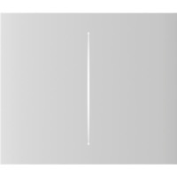Ajax Central button for CenterButton Vertical 2-gang vertical switch for LightSwitch, Jeweler, wireless, white (000046483)