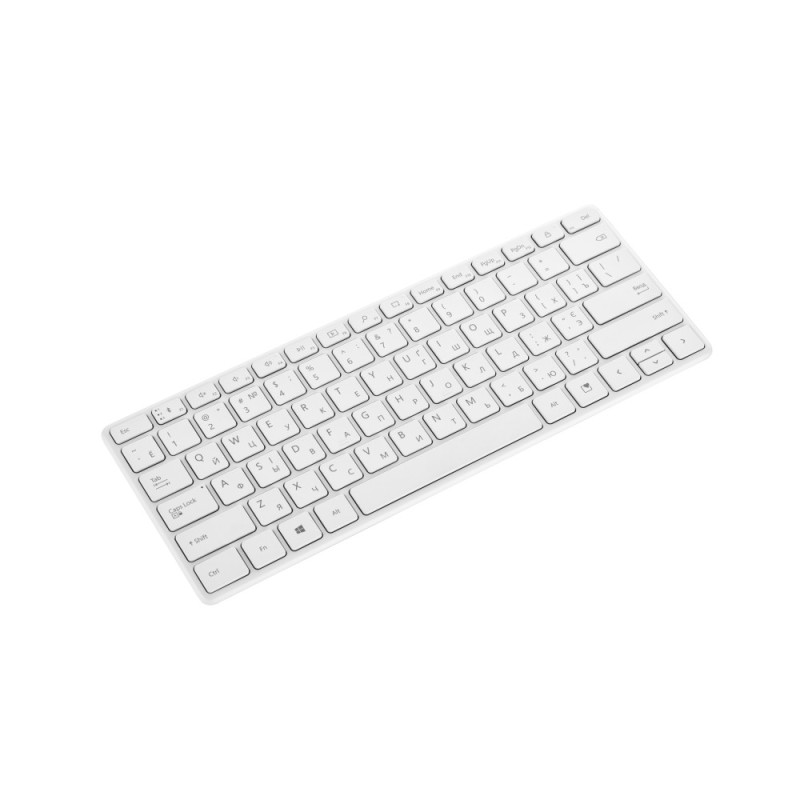 Microsoft Keyboard Designer Compact 79 key, BT, EN/UKR/RU, White