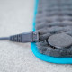 Beurer electric heater, 60x30sm, 100W, 3 modes, fleece, grey (HK_123_XXL_NORDIC_LE)