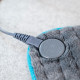 Beurer electric heater, 60x30sm, 100W, 3 modes, fleece, grey (HK_123_XXL_NORDIC_LE)
