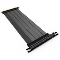 Zalman Raiser cable RCG422, PCI-E 4.0, PCI-E x 16 Male to PCI x 16 Female, 220mm, Black