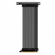 Zalman Raiser cable RCG422, PCI-E 4.0, PCI-E x 16 Male to PCI x 16 Female, 220mm, Black