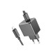 Зарядное устройство HOCO CS11A USB + cable USB to Lightning black (6942007603560)