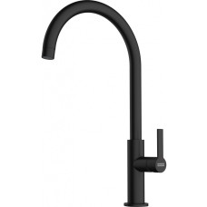 Franke Sink tap Maris Slim J, spout lenght - 252mm, swivel, 1-handle, matt black (115.0728.386)