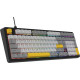Клавиатура Ajazz AK980 MAX Magnetic Switch USB UA Black/Grey/Yellow (AK980-MAX-M-BGY)