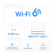 Точка доступа Wi-Fi Mercusys HALO-H60X-2-PACK