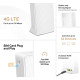 Mercusys Маршрутизатор MB112-4G N300, 4G/LTE, 1xFE LAN, 1xFE WAN
