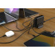 Зарядное устройство Gembird 4xUSB-C PD25W + 2xUSB QC3.0 18W black (TA-UC-2A4C-PD75-01-BK)