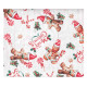 ARDESTO Скатертина Christmas Gingerbread 120х140см, 100% поліестер, червоний (ART07HG)