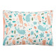 ARDESTO Bedding set 1.5 Gloria, sateen, duvet cover160x220cm, bed sheet 160x220cm, pillowcases (2) 50x70cm, 100% cotton, cats peach (ART1622CP)