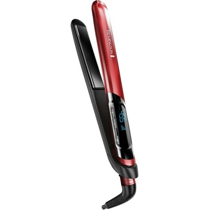 Remington Випрямитель Silk Straightener, 300Вт, 150-235С, керамика, черно-красный (S9600)