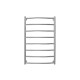 Mario Towel dryer water Classic, 800x530x500mm, dual fuel connection, inox, chrome (1.1.0107.01.P)
