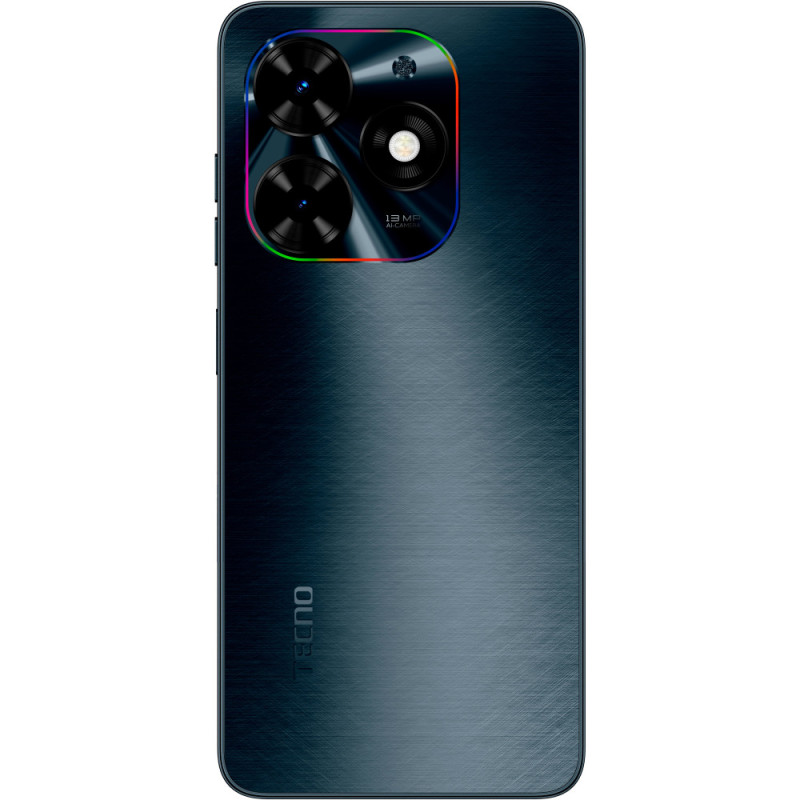 TECNO Смартфон Spark Go 2024 (BG6) 6.56" 4/128ГБ, 2SIM, 5000мА·год, Gravity Black (4894947010538)