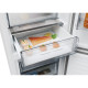 Candy Ref with bottom freezer, 205x66.7х60, ref-289L, freez.-120L, 2doors, А++, NF, fresh zone, inox (ECN2CQTEX206)