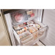 Candy Ref with bottom freezer, 205x66.7х60, ref-289L, freez.-120L, 2doors, А++, NF, fresh zone, inox (ECN2CQTEX206)