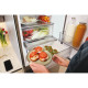 Candy Ref with bottom freezer, 205x66.7х60, ref-289L, freez.-120L, 2doors, А++, NF, fresh zone, inox (ECN2CQTEX206)