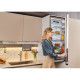 Candy Ref with bottom freezer, 205x66.7х60, ref-289L, freez.-120L, 2doors, А++, NF, fresh zone, inox (ECN2CQTEX206)