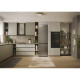Candy Ref with bottom freezer, 205x66.7х60, ref-289L, freez.-120L, 2doors, А++, NF, fresh zone, inox (ECN2CQTEX206)