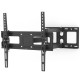 HAMA Крепление ТВ наклонно-поворотное TV-WА, 32-65", черный (00118124)