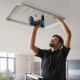 Bosch Cordless Drill Screwdriver GSR 185-LI, 18V 2х2.0 Ah, 50Nm, 20+1, 500/1900rpm, 0.9kg (0.601.9K3.000)