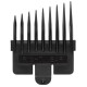 BaByliss Hair clipper, network+battery, vibration motor, nozzles-10, steel, case, cover, comb included., grey (E996E)