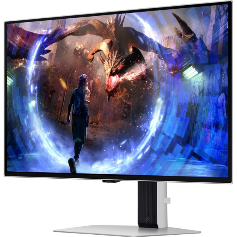 Монитор Samsung 27" Odyssey G6 LS27DG600 (LS27DG600SIXCI) OLED Silver 360Hz; 2560х1440, 0.03 мс, 250 кд,м2, DisplayPort, HDMI, USB Type-A