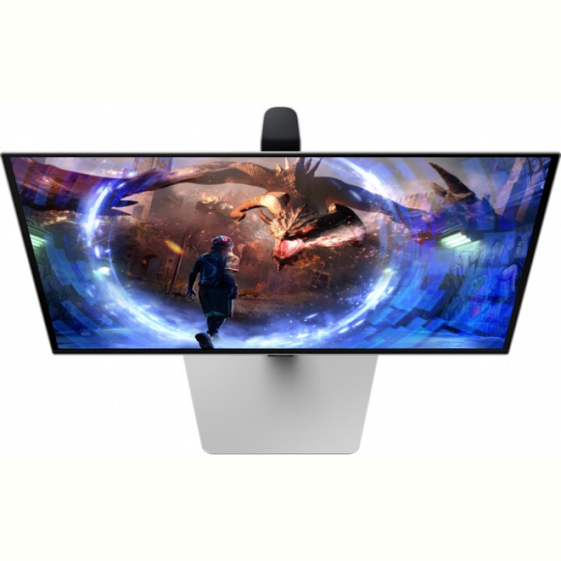 Монитор Samsung 27" Odyssey G6 LS27DG600 (LS27DG600SIXCI) OLED Silver 360Hz; 2560х1440, 0.03 мс, 250 кд,м2, DisplayPort, HDMI, USB Type-A