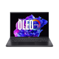 Acer Ноутбук Swift Go 16 SFG16-71 16" 3.2K OLED, Intel i5-13420H, 16GB, F512GB, UMA, Win11, черный (NX.KVZEU.003)