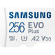 Samsung Samsung microSD 256GB C10 UHS-I R130MB/s Evo Plus + SD (MB-MC256SA/EU)