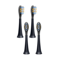 Beurer Beurer SC 30/50 Premium Plaque Eraser toothbrush heads, anti-plaque, 4 pcs in a set, black (SC_30/50_PPE_4)