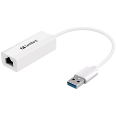 Переходник USB 3.0 AM to RJ45 Ethernet 1000Mbps Sandberg (133-90)