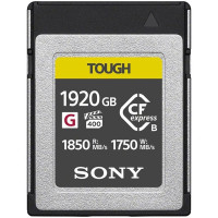 Sony Карта пам'яті Sony CFexpress Type B 1920GB R1850/W1750MB/s Tough (CEBG1920T.CE7) Sony Карта пам'яті Sony CFexpress Type B 1920GB R1850/W1750MB/s Tough (CEBG1920T.CE7)