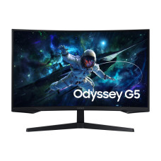 Samsung Монітор Samsung 31.5" Odyssey G55C 2xHDMI, DP, VA, 2560x1440, 165Hz, 1ms, CURVED (LS32CG550EIXUA)