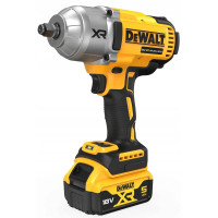 DeWALT Гайковерт ударний DeWalt XR Li-Ion 18В акб 2х5А·год 1898Нм 2300об/хв 2200уд/хв 1/2  ЗП кейс 2.9кг (DCF900P2T)