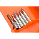 Neo Tools Bits, 1/4 , bit holder, precision, CrV, 45-piece set (06-111-1)