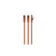 Патч-корд 2м S/FTP Cat 6A CU LSZH orange Cablexpert (PP6A-LSZHCU-O-2M)
