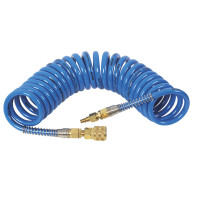 Neo Tools pneumatic hose, spiral, 8x12 mm, 8 bar, polyethylene, 10 m (12-075)