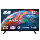 2E Телевізор 32" 2E LED HD 60Hz Smart Android Black (2E-32A07B)