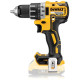 DeWALT Дриль-шурупокрут DeWalt XR Li-Ion 18В 70Нм 550-2000об/хв патрон 13мм кейс 1.2кг без АКБ та ЗП (DCD791NT)