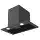 Electrolux Витяжка вбудована, 54см, 600м.куб/год., Hob2Hood, чорний (CFG526R)