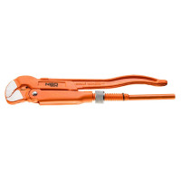 Neo Tools pipe wrench, 45°, working range 0-26mm, 330mm (02-121)