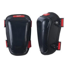 Milwaukee Protective knee pads, rigid, plastic cover, elastic fastening, black, 0.91 kg (4932478137)