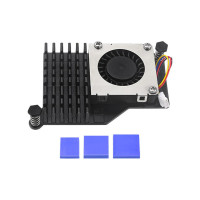 Радиатор охлаждения для Микро ПК Raspberry Pi с вентилятором для Raspberry Pi 5 (RA800)