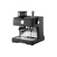 Electrolux coffee maker carob, 3l, ground+bean, hand capuchino maker, coffee pot warmer, cup warmer, black (E8EC1-8BP)