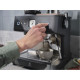 Electrolux coffee maker carob, 3l, ground+bean, hand capuchino maker, coffee pot warmer, cup warmer, black (E8EC1-8BP)